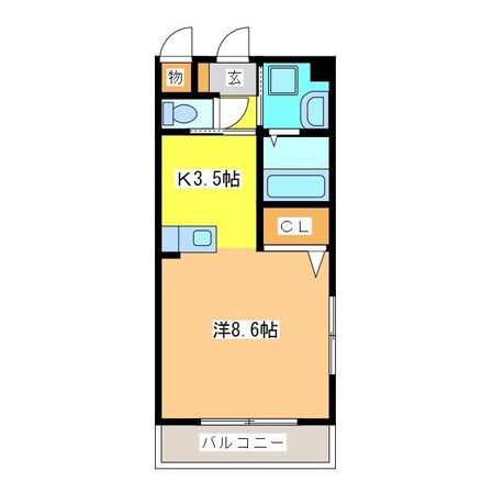 スタープラザ西条の物件間取画像